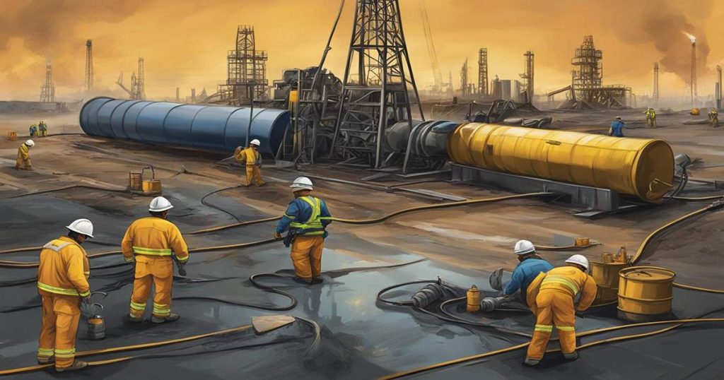 oil field accident